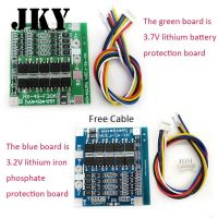 โมดูลป้องกัน LiFePO4สมดุล IC แถบสาย4S 30A 14.8V Li-Ion แผ่นป้องกันแบตเตอรี่18650ลิเธียม