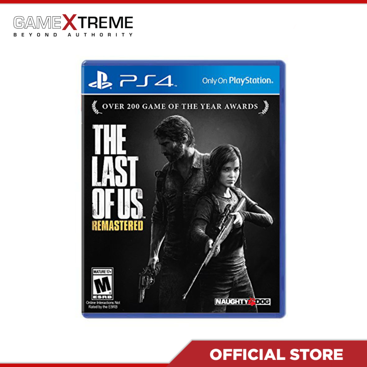Playstation 4 Last of Us Remastered R3 Lazada PH