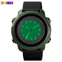 SKMEI Creative Dual Time Model Men Digital Watch Waterproof Stopwatch Alarm Sport Wristwatch Male Clock Relogio Masculino 1571