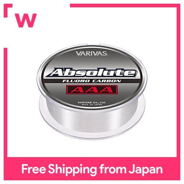 VARIVAS Absolut AAA Fluorocarbon Line 80m Natural 10LB | Lazada