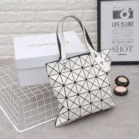 HOT Fashion Trend Geometry Lingge Bag Variety Folding Female Square PU Handbag Shoulder Women