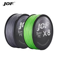 JOF 8 Braided Fishing Line Length 150M 300M 500M 20-100lb PE Line Fishing Tackle Braided Line Made in Japan Braided Line