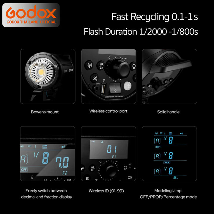 godox-flash-dp400iiiv-400w-5800k-bowen-mount-รับประกันศูนย์-godox-thailand-3ปี-dp400iii-v