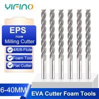 YIFINO Foam Milling Cutter เครื่องมือ เครื่องตัดแกะสลักด้านล่างแบน Eps Styrofoam Model Extended Blade Foam Cutter Eva Foam Tools