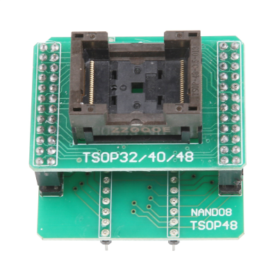 1 PCS 2022 Adapters TSOP 48 TSOP48 NAND Adapter Only for TL866II Plus Programmer PC+Metal Module Adapter for NAND Flash Chips