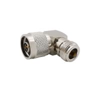 1Pcs N Male to N Female RF Coaxial Cable Adapter Right Angle 90 Degree N Type Male Plug to N Jack Converter Connector For WiFi