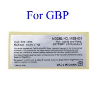 YUXI สติกเกอร์ข้อมูลรุ่นต่างๆสำหรับ GBP GBC Gba/ah GBA Sp/usa/101ประเทศญี่ปุ่นสำหรับเปลี่ยนกระเป๋าเกมเด็กชาย Nintendo สติกเกอร์ LTZ3721แบบ MGB-001