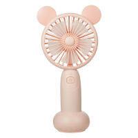 REMAX Mute Small Fan, Intelligent Mute 2 Levels High Wind Power Mini Small Fan Rechargeable USB Fan with LED Light