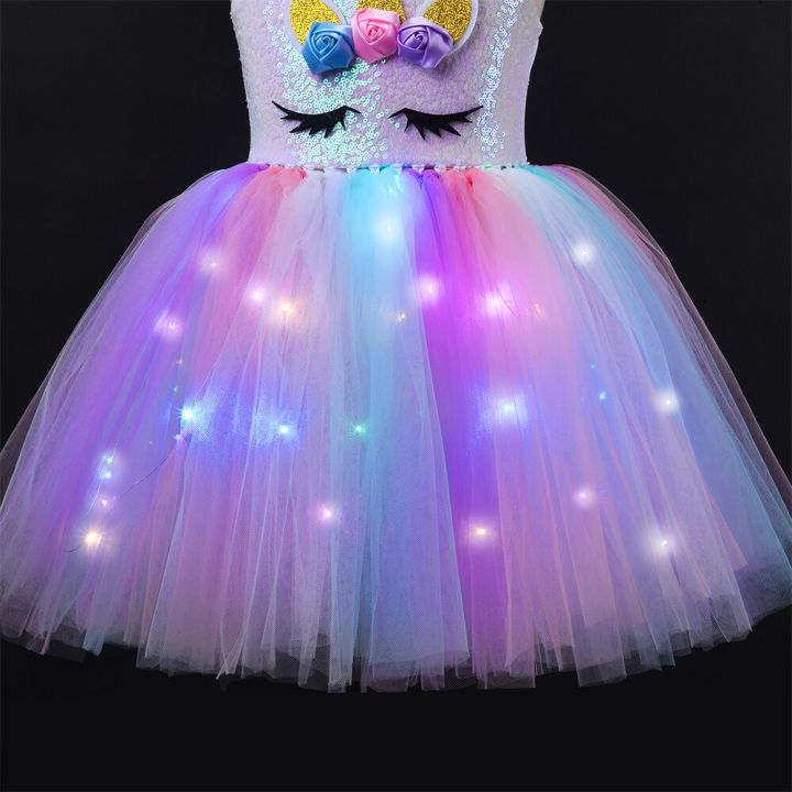 girls-unicorn-dress-led-light-up-birthday-party-tutu-princess-dress-outfit-halloween-christmas-unicorn-costume-for-kids-clothes
