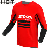 Strava Downhill Jersey Mtb Jersey Fox Mountain Bike Polera Mtb Shirts Offroad DH Motorcycle Motocross Sportwear Clothing FXR