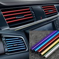 3m Car Air Conditioner Vent Outlet Trim Strip U Colorful for Decoration