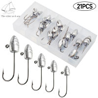 Elder Sea สัมผัสรูปไข่ Jig Head Jig Hooks 1G/2G/3G/5G/7G ตกปลาน้ำแข็ง Hook Raft ตะขอตกปลา Micro Fishing Tackle