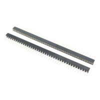 【cw】 5Pcs 1.778mm 40P 40 Pin 1x40 Round Female Header Row Straight Socket Breakaway PCB Board