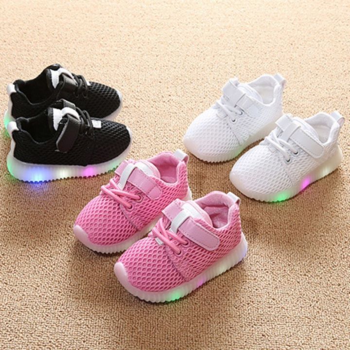 kids-fashion-led-light-uni-lace-up-luminous-casual-shoes-sportswear-sneaker