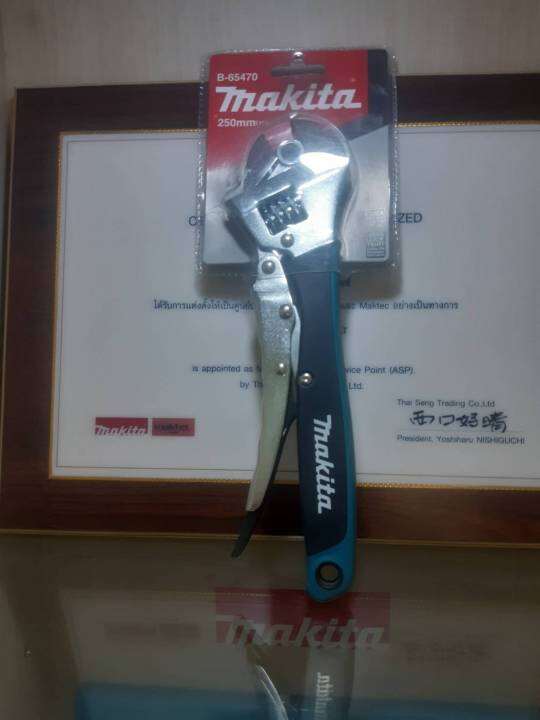 makita-accessories-handtools-quick-release-lever-part-no-b-65470-ประแจเลื่อนล๊อกได้-ขนาด-10-นิ้ว-250-mm-ยี่ห้อ-มากีต้า-ของแท้