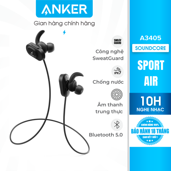 Tai nghe bluetooth SoundCore Sport Air (by Anker) – A3405