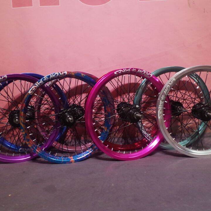 16inch children's BMX wheel set Mini BMX wheel set Aluminum alloy 36