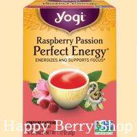 ชา YOGI ORGANIC HERBAL TEA ?⭐Raspberry Passion Perfect Energy⭐? ชาสมุนไพรออแกนิค ชาเพื่อสุขภาพ จากอเมริกา??