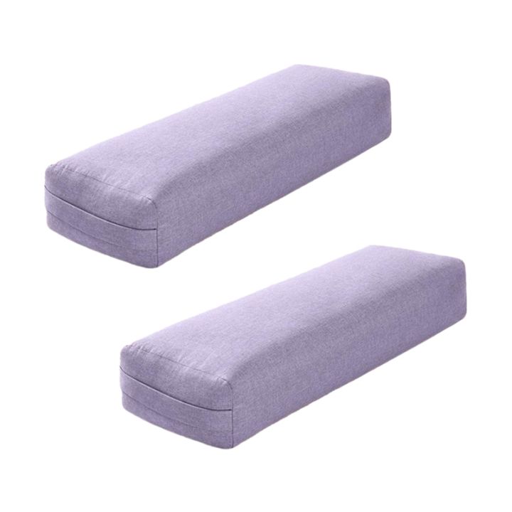 2x-yoga-pillow-soft-washable-polyester-rectangular-portable-yoga-bolster-sleep-pillow-yoga-fitness-supplies-purple