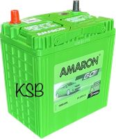 Amaron GO-40B20 / 35Ah / 300cca / ยxกxส = 197x129x227 ม.ม. แบตเตอรี่เกรดสูง คุณภาพดี แผ่นธาตุมีขนาดใหญ่ผสมด้วยแร่เงิน เพิ่มความแข็งแกร่ง และทนทานนานยิ่งขึ้น