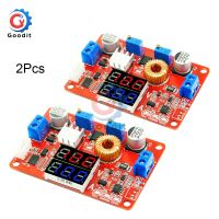 2Pcs/Lot Adjustable DC 5-35V Step-down Module Constant Current Voltage Regulated Converter Power Supply Module 5A 75W Electrical Circuitry  Parts