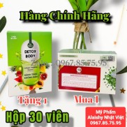 Mua 1 Tặng 1 THẢO MỘC GIẢM CÂN TIẾN HẠNH HỘP 30 VIÊN TẶNG 30 VIÊN DETOX