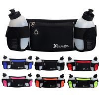 Trail Dual Pocket Running Bag Running Marathon Waist Belt For Phone Unisex Sports Fanny Pack Fitness Waist Pack Water Bottle Running Belt