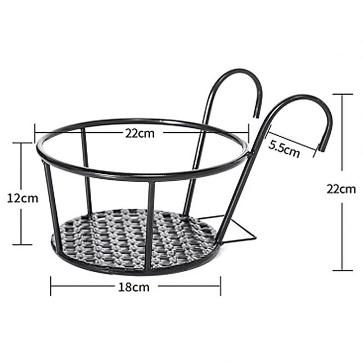 บอนไซริมระเบียง-u2y7ต้นบอนไซหน้าต่างแขวนศิลปะแบบตั้งได้1ชิ้นกระเช้าตกแต่งราวกระถางดอกไม้ประหยัดพื้นที่