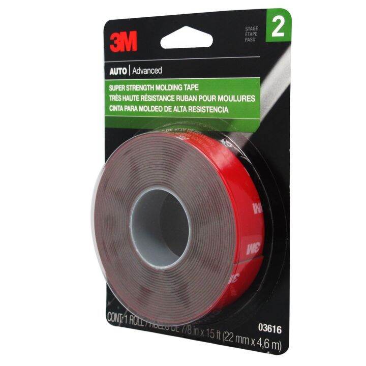 3M Super Strength Molding Tape, 03616, 7/8 in x 15 ft Lazada PH
