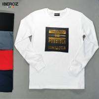 iBEROZ เสื้อยืดติดโลโก้อัดนูนติดฟอยด์สีทอง รุ่นOTPOSSIBLE มี sizeM,L