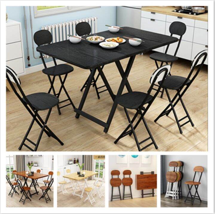 Folding Table 100×60cm High Quality Foldable Household Simple Dining