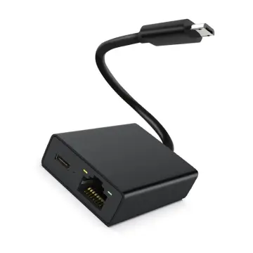 New 1pc For Fire TV Stick Chromecast Ethernet LAN USB Adapter