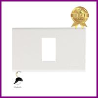 หน้ากาก 1 ช่อง PANASONIC WEG6801WK สีขาวWALL PLATE PANASONIC WEG6801WK 1 GANG WHITE **จัดส่งด่วนทั่วประเทศ**