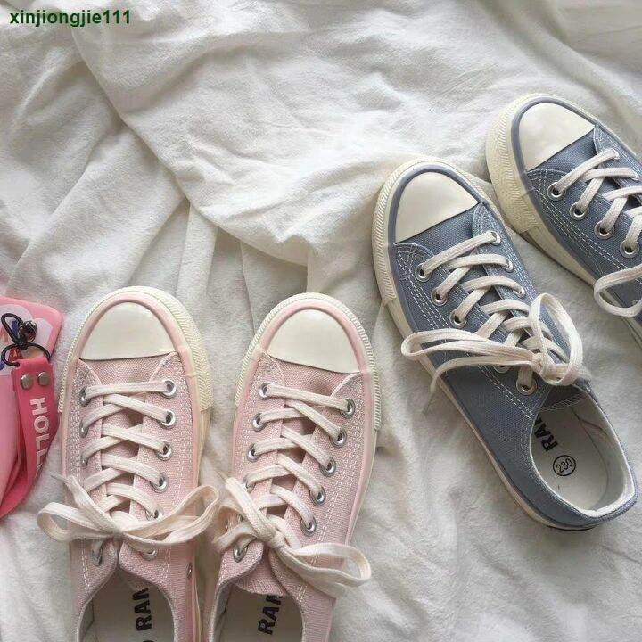 cod-dsfgerererer-cherry-blossom-pink-shoes-low-cut-canvas-women-2021-new-style-ins-trendy-all-match-student