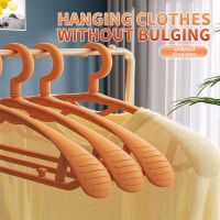 10PCS Retro Wide-Shoulder Non-Slip Hanger Closet Organizer Hangers For Clothes Organizer Drying Rack For Coat Wardrobe Storage