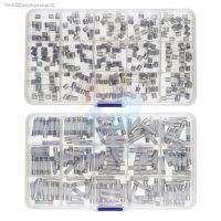 ¤❏ 15Kinds 150PCS 5X20MM Fast-blow Glass Tube Fuses Car Ceramic Fuse Tube Assorted Kit 5x20 with Box fusiveis 0.1A-30A Household