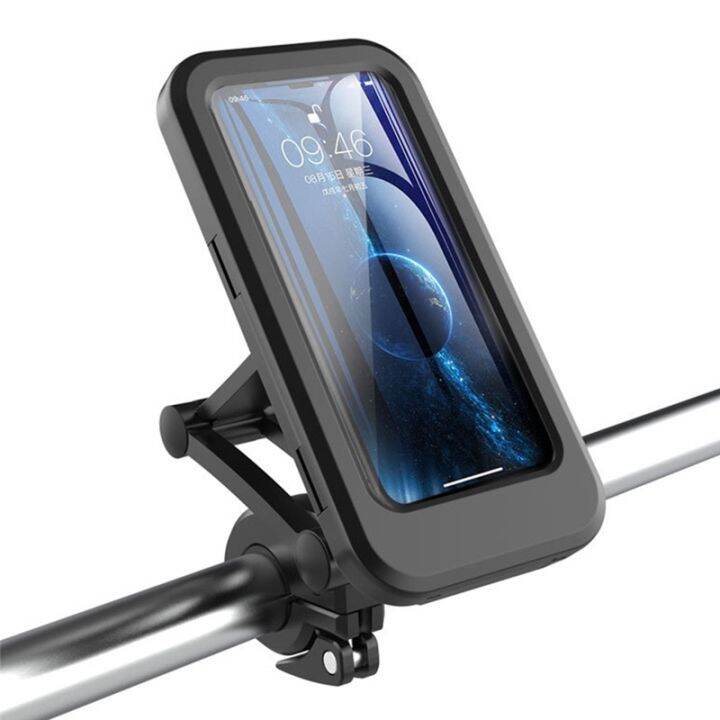 adjustable-waterproof-bicycle-phone-holder-universal-bike-motorcycle-handlebar-magnet-case-cell-phone-support-mount-bracket-bag