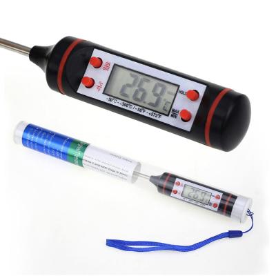 【✔In stock】 congbiwu03033736 เครื่องวัดอุณหภูมิเนื้อสำหรับบาร์บีคิวเครื่องวัดอุณหภูมิแบบดิจิตอล Probe เครื่องวัดอุณหภูมิอาหารไฟฟ้าเครื่องมือทำครัวเตาอบนม Thermomete