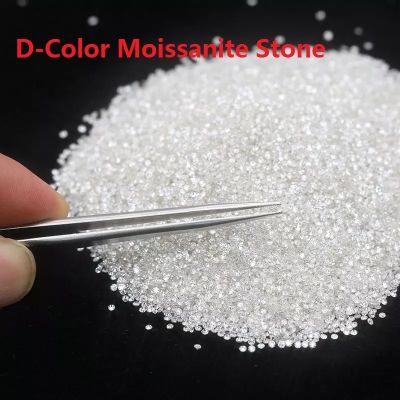 【CW】 Pirmiana Wholesale Small Sizes Round 0.7-2.9mm D Color Loose Moissanite Stone for Jewelry Making