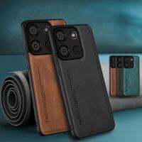 สำหรับ A60 I A60s เคสหนังบรรยากาศเคสหนังผิวนอกแบบนิ่ม