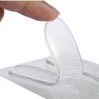 1Pairs Pain Relief Transparent Silicone Gel Shoe Heel Protectors Gel Insoles For Back Heel Pad Stick Pedicure