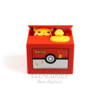 Pokemon figure toys Anime Electronic Money Box Pikachu Steal Coin Piggy Bank Money Safe Box Pokemon figure gift for children