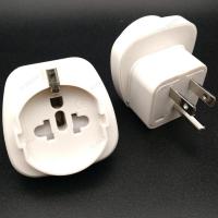 หัวแปลงปลั๊กไฟ ตัวแปลงปลั๊กยุโรป เยอรมัน ไปเป็นปลั๊ก อเมริกา 3 ขา  Adapter plug from EU German  to 3 pin AC USA american plug หัวแปลงเพิ่มกราวด์ SCHUKO