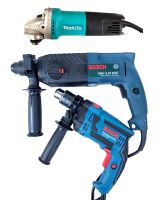 ชุดประหยัด เอาใจช่างไทย สว่านโรตารี่ Bosch 2-24 + หินเจียร Makita 9553 +สว่าน Bosch  4 หุน(16RE)