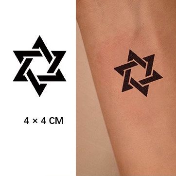Star of david tattoo hires stock photography and images  Alamy