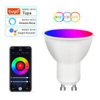 GU10 WiFi Lamp Tuya Smart Bulb RGB 110V 220V Led Light Bulbs Smart Led Bulb 5W 7W 9W Dimmable For Home Assistant Alexa