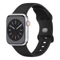 วงซิลิโคนนุ่มสำหรับสายนาฬิกา8 7 6 5 4 3สายสำหรับ Iwatch Ultra 49มม. 45มม. 41มม. 40มม. 44มม. 38มม. 42สายนาฬิกาเอ็มเอ็ม