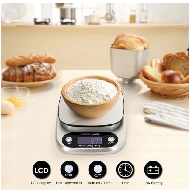 Kitchen Scale Bakery Electronic Scale Household Small Electronic Scale 0.1G  Food Gram Scale Small Scale Kitchen Scale Baking