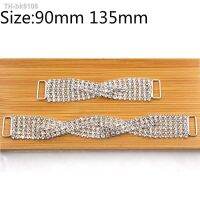 ☂✣✖ Factory direct 2pcs 2 Style Crystal Rhinestone bikini connectors buckle/buckle Copper Chain For clothing/Beachwear/Wedding Decor