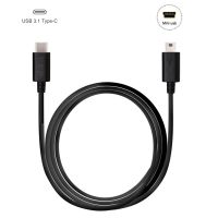 Mini USB to USB-C Cable 1m USB 3.1 Type C to Mini USB Cord USB 2.0 Charger Data Transfer for GoPro Hero 3 PS3 Controller more